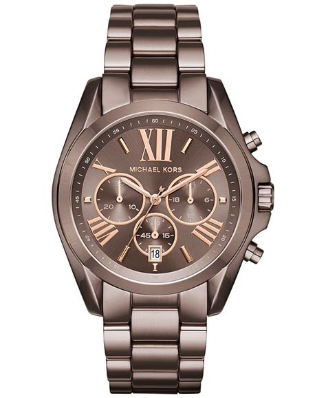 Michael Kors Women's Chronograph Bradshaw Sable Ion